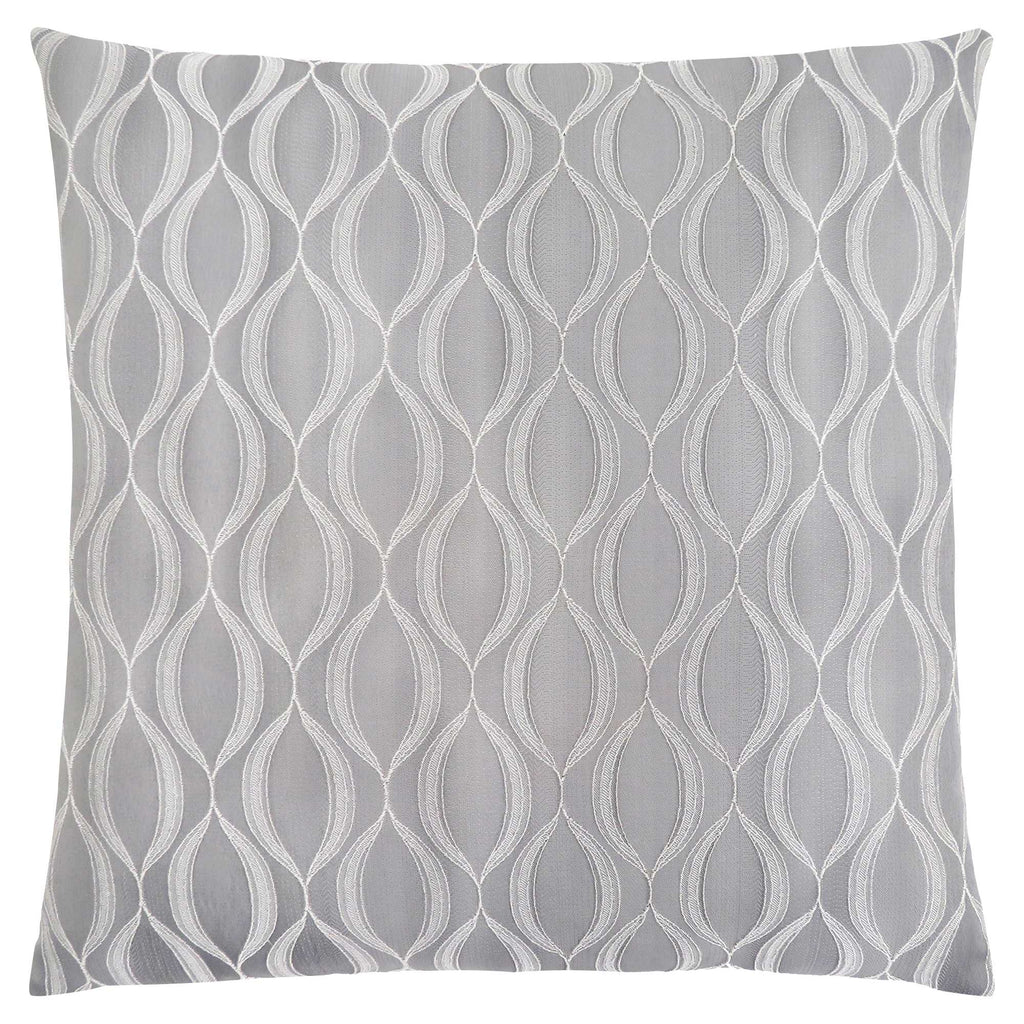 18"x 18" Pillow Grey Wave Pattern 1pc