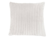 18"x 18" Pillow Ivory Ultra Soft Ribbed Style 1pc