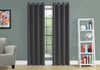 54"x 95" Curtain Panel 2pcs Grey Room Darkening