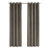 52"x 95" Curtain Panel 2pcs Taupe Room Darkening