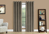 52"x 95" Curtain Panel 2pcs Taupe Room Darkening