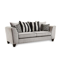66" X 36" X 36" Riley Cement 100% Polyester Sofa