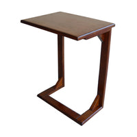 Modern Tobacco Brown Finish TV Side Table
