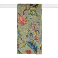 18" x 72" Multi-colored Eclectic, Bohemian, Traditional - Scarf