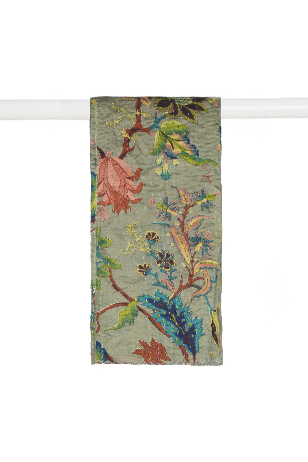 18" x 72" Multi-colored Eclectic, Bohemian, Traditional - Scarf
