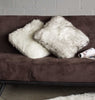 18" x 18" x 5" Gradient Gray-Faux Fur - 2pack Pillow