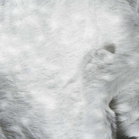 0.8" x 60" x 51" Acrylic Plush, Polyester Grey Rug