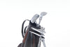 Handmade Vintage Black Golf Bag Sculpture