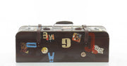 Vintage Look Suitcase Storage Cabinet
