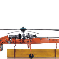 Aerial Crane Lifting Helicopter Sculpture