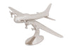 Four Propeller Aluminum Airplane Sculpture