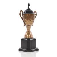 Trophy Sculpture with Removable Lid