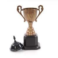 Trophy Sculpture with Removable Lid