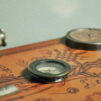 Set of 2 100 Year Calendar and Compass Quote