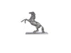 Rearing Horse Statue with Base