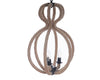Nautical Rope Hanging Lantern Pendant Light