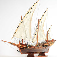 Hand Built Real Wood Model Ship