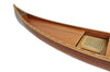 12.375" x 107" x 15.375" Display Half Canoe