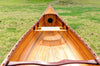 31.5" x 187.5" x 24" Wooden Canoe