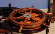 24" Classic Replica Ship's Wheel Decorative Accent