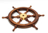 36" Classic Replica Ship's Wheel Decorative Accent