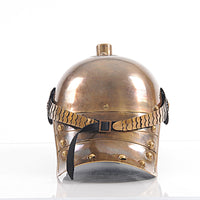 Vintage Look German Helmet Sculpture