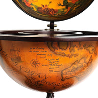 22" x 22" x 37" Globe Drink Cabinet