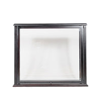 13.5" x 35.4" x 29.5" Table Top Display Case Medium Front Open