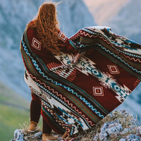 Ultra Soft Southwestern Arrow Handmade Woven Blanket