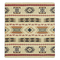 Ultra Soft Southwestern Dot Handmade Woven Blanket