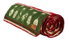 Queen Size Ultra Soft Red Christmas Handmade Woven Blanket