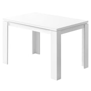 48" X 32" X 30.5 " White Dining Table