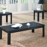 Black Table Set - 3Pcs Set