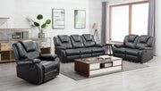 185" X 114" X 120" Gray Sofa Set