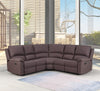 80" X 80" X 39" Brown Sectional