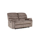 62" X 38" X 40" Light Brown Loveseat