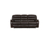 82" X 38" X 40" Dark Brown Sofa