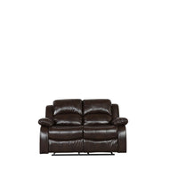 60" X 38" X 40" Brown Loveseat