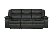 86" X 36" X 40" Gray Sofa