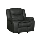 42" Gray Reclining Chair