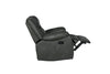 42" Gray Reclining Chair