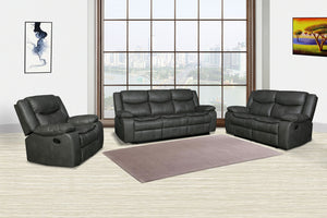 192" X 108" X 120" Gray Sofa Set