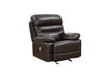 43" X 40" X 41" Brown Power Reclining Chair