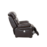 43" X 40" X 41" Brown Power Reclining Chair