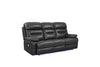 89" X 40" X 41" Gray Power Reclining Sofa