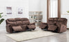 154" X 80" X 80" Brown Sofa Love