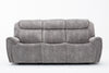 88" X 40" X 40" Gray Sofa