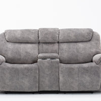 154" X 80" X 80" Gray Sofa Love