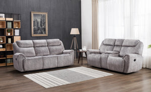 154" X 80" X 80" Gray Sofa Love