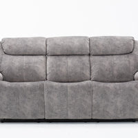195" X 120" X 120" Gray Sofa Set